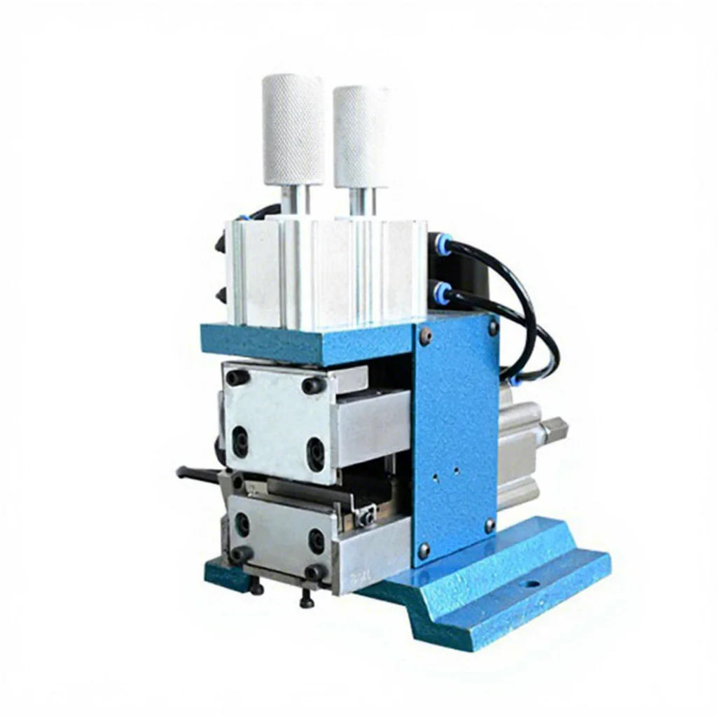 JCW-S01 Pneumatic Copper Wire Stripping Machine, Semi Automatic Cable Stripping Twisting Tool