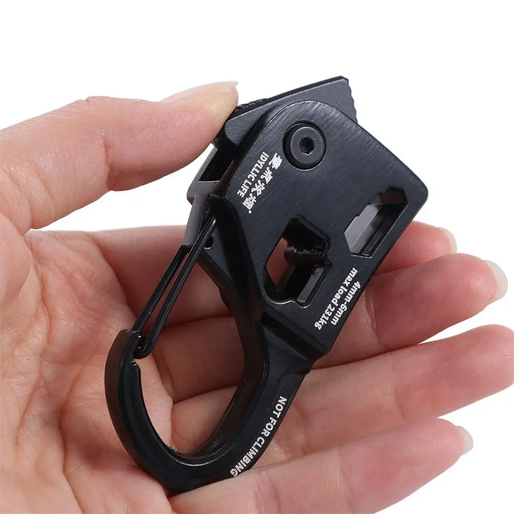 Camping Buckle Rope Tightener Self-locking Aluminum Alloy Tent Rope Tensioner Lightweight Quick Fix Tent Cord Adjuster