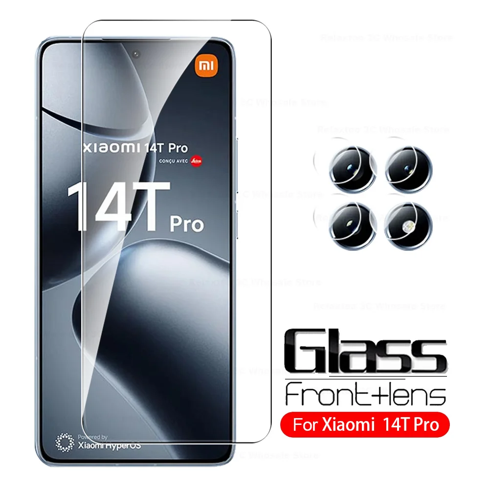 

For Xiaomi 14T Pro Glass 2IN1 Camera Lens Protective Tempered Glass Xiaomi14T Pro Xaomi 14T 14 TPro T Pro Screen Protector Films