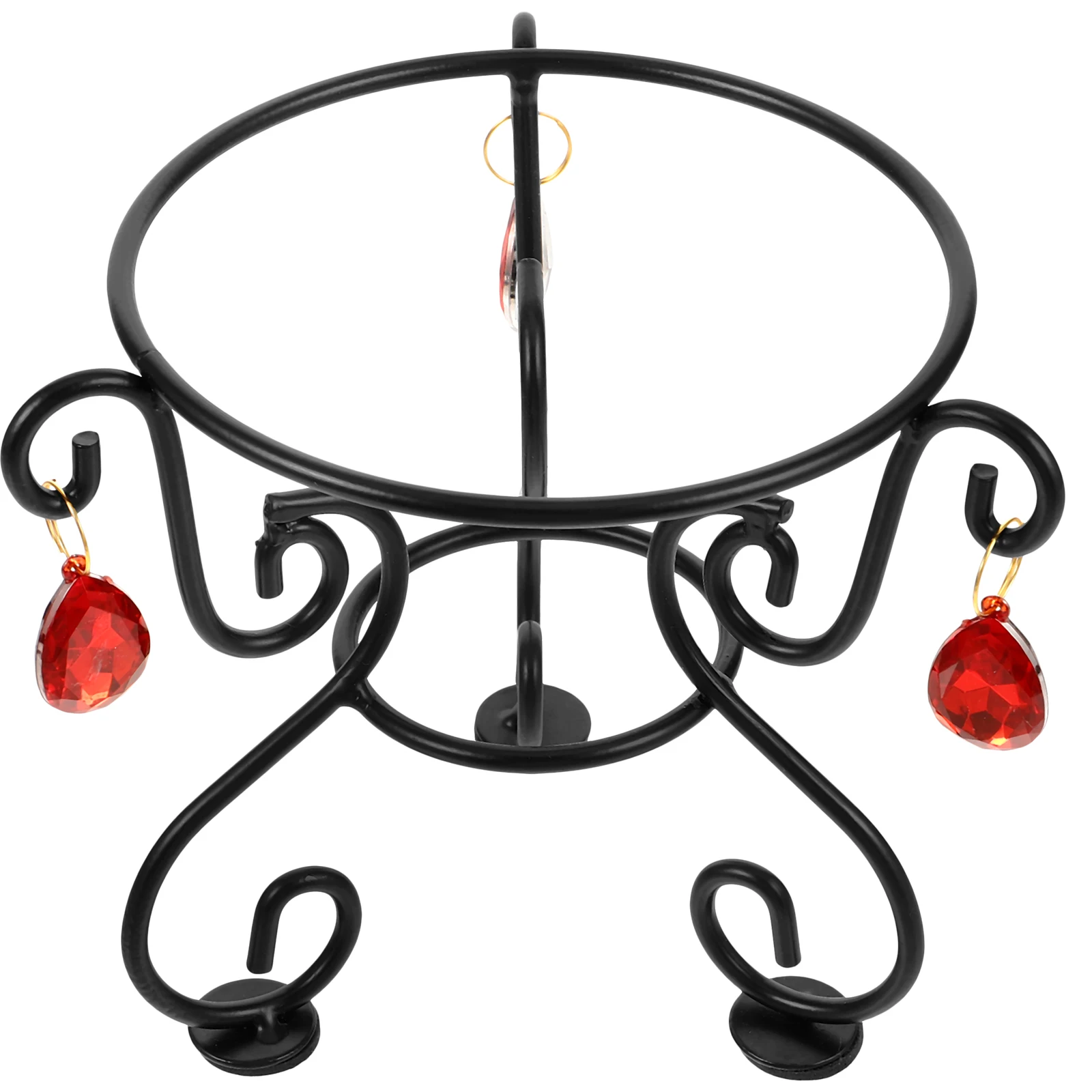 

Stylish Metal Gazing Globe Stand Portable Lightweight Easy Carry Store Reliable Beautiful Decorative Base Outdoor Garden Sphere