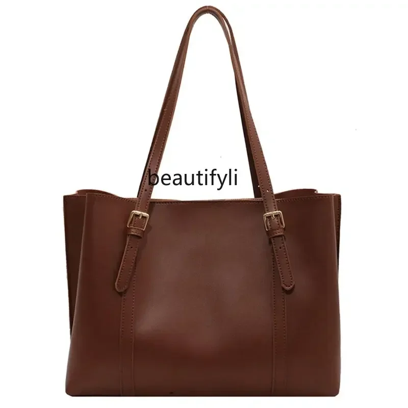 

L11 zq Большая сумка в стиле ретро Модная женская сумка Усовершенствованная универсальная пригородная сумка на плечо Сумка большой вместимости