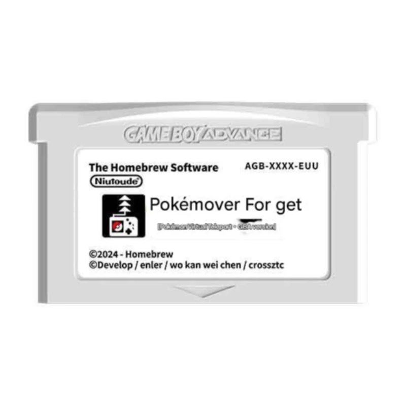 Tarjeta de juego Poke Transporter GBA, herramienta de transferencia de Poké Generación I/II a generación III
