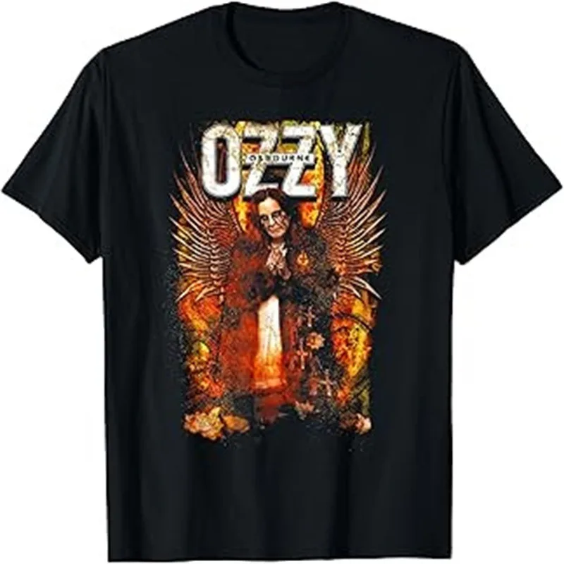 

Футболка Ozzy Osbourne Merch 2025 для мужчин и женщин, модная футболка с коротким рукавом, забавная футболка унисекс, топы в стиле хип-хоп, футболки, повседневная рубашка для мужчин