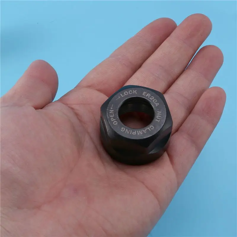 ABMO 8X ER20 Collet Clamping Nuts For CNC Milling Chuck Holder Lathe