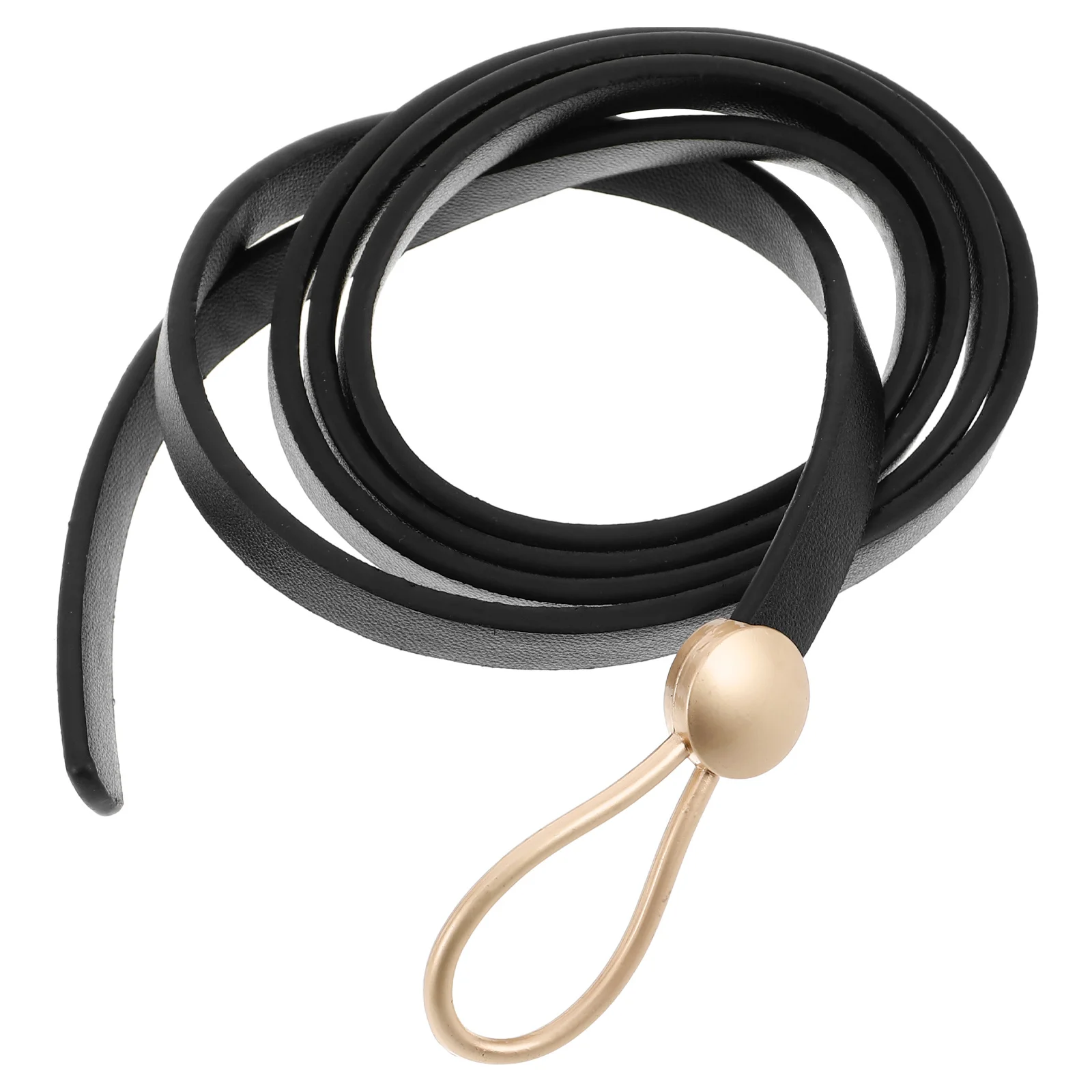 

Women PU Knot Skinny Adjustable Tie Thin Waist Belt for Dress Skirt Pants Casual Formal Wear Ladies Belts for Dresses Wide