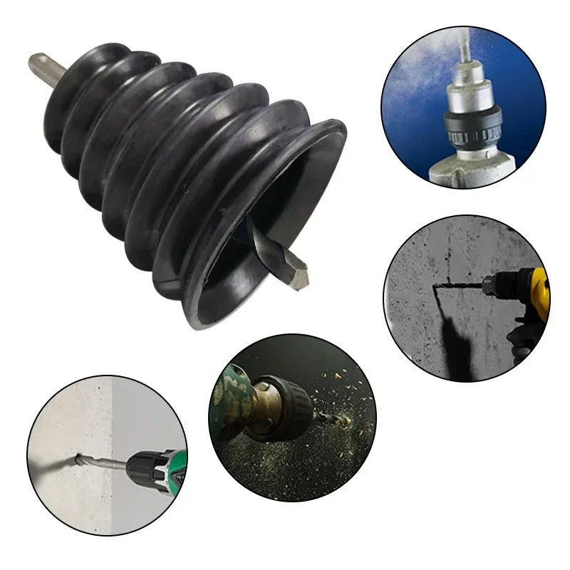 الحفر الكهربائية غطاء غبار المطاط تأثير المطرقة الحفر مجمع الغبار جهاز الغبار جمع الرماد السلطانية أداة السلطة الملحقات