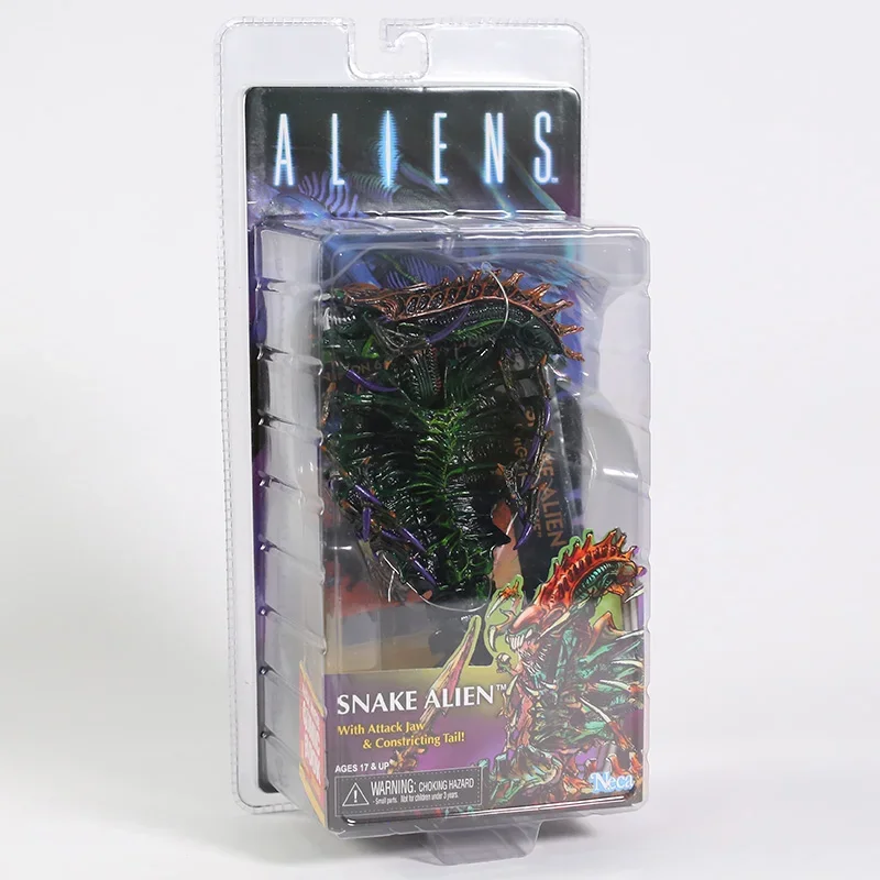 NECA Aliens Snake Scorpion Alien Queen Face Hugge 7