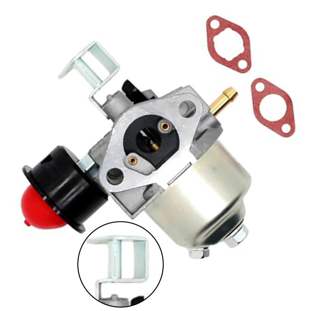 Carburador com Primer Kit Juntas Bulbo, Carburador 1P56F Carb Peças de motor para cortador de relva Jardim Acessórios Ferramentas Elétricas, 1 Conjunto