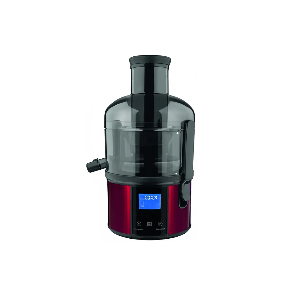 Poderoso espremedor elétrico doméstico de aço inoxidável 800w 2L com display de cristal