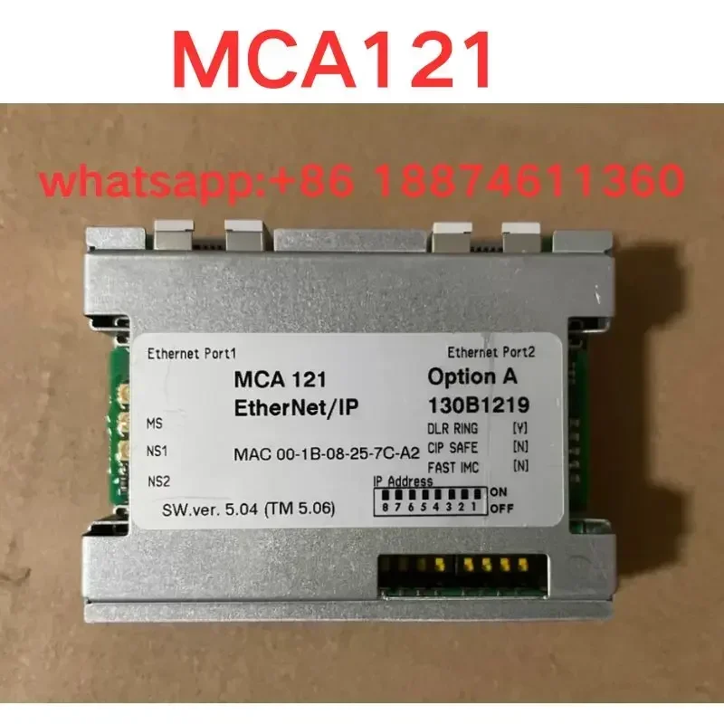 

Second-hand test OK 90% new MCA121 frequency converter communication adapter 130B1219