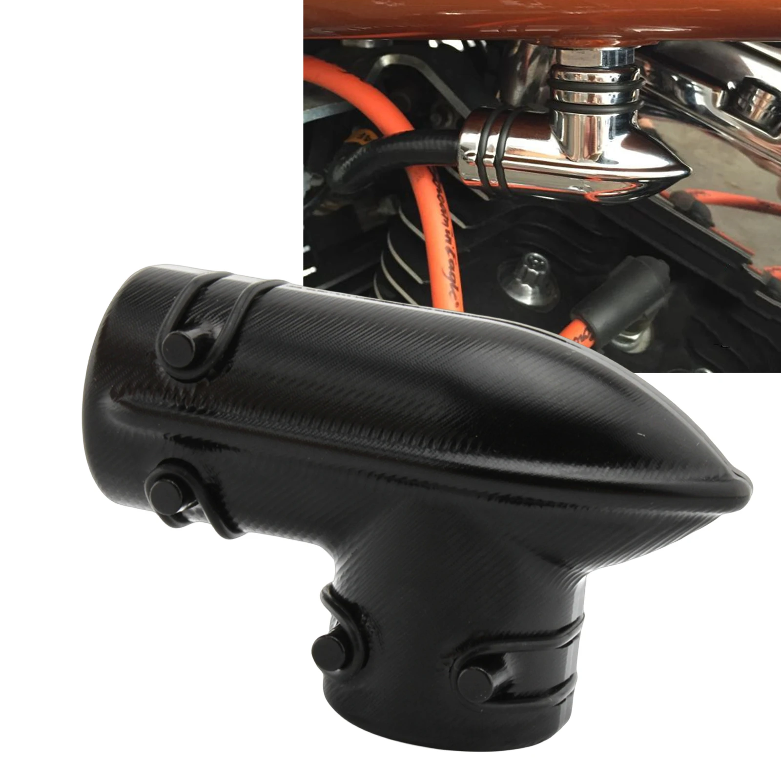 

Поп для Harley Davison FLTR Road FLHX Street FLHT Electra Glide Dyna Sportsters Softail Топливный бензобак Нижняя декоративная крышка Ca