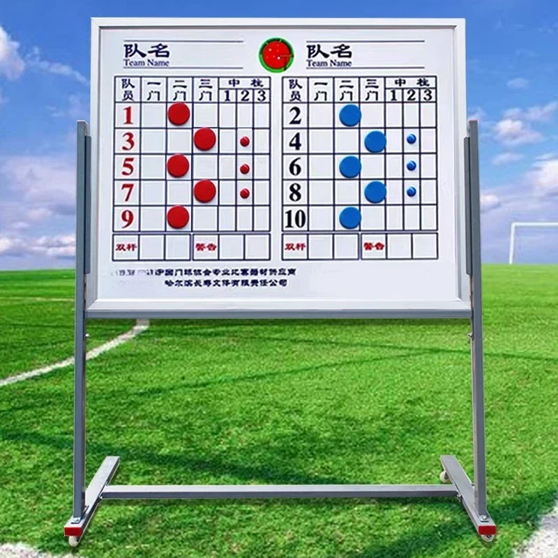 Large Croquet for Matches with Wheels Portable Scoreboard