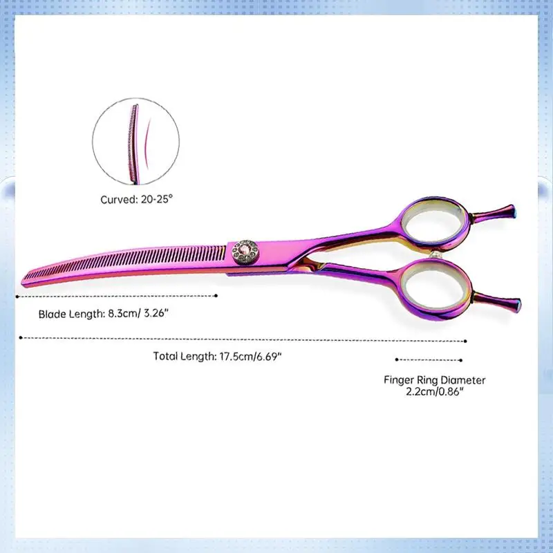 

AD-Pet Scissors Dog Grooming Scissors Cat Hair Scissors Pets Professional Pet Grooming Scissors