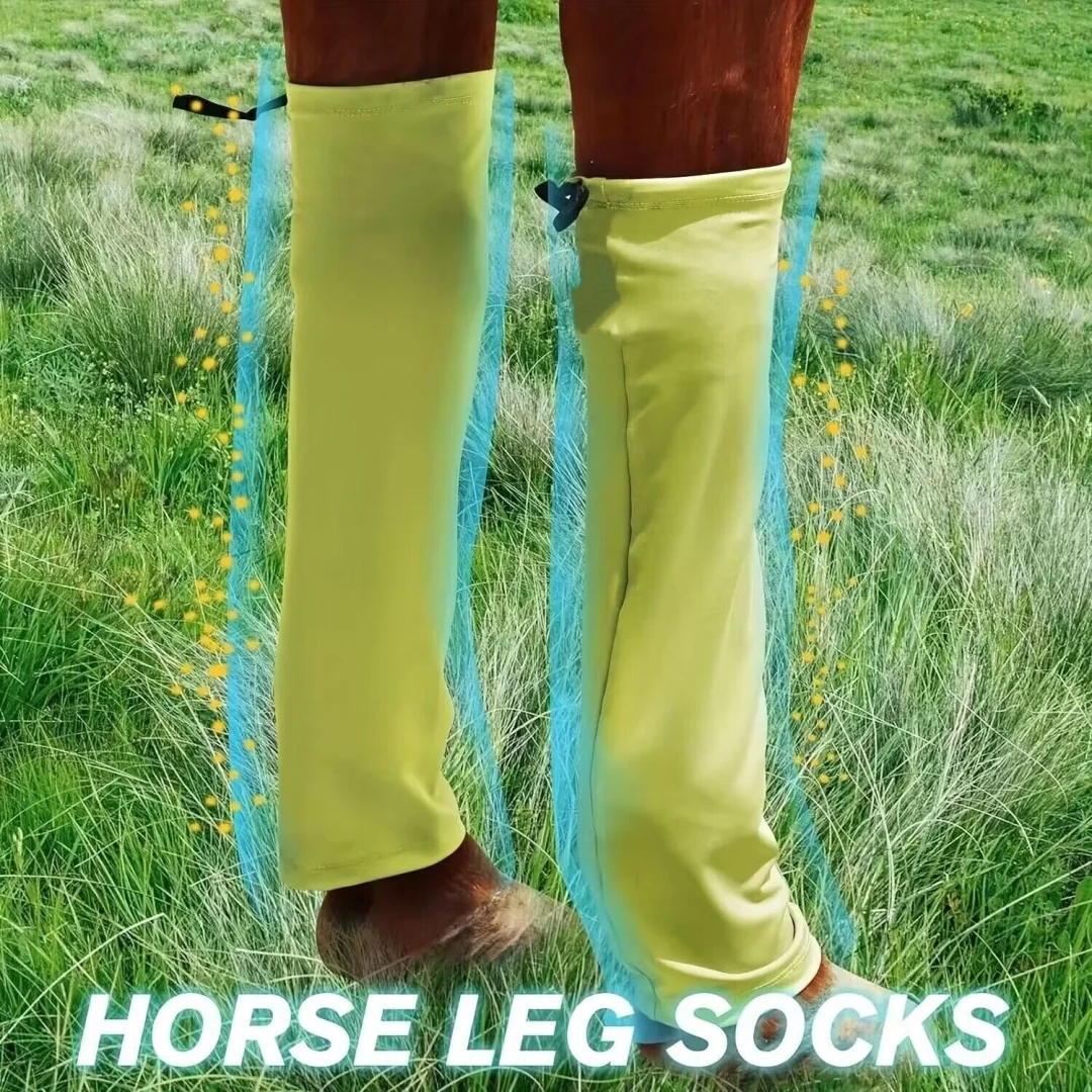 Equestrian supplies, horse leg covers, mosquito and insect proof covers, horse leg straps, horse leg socks, horse leg guards, fo - Image 3