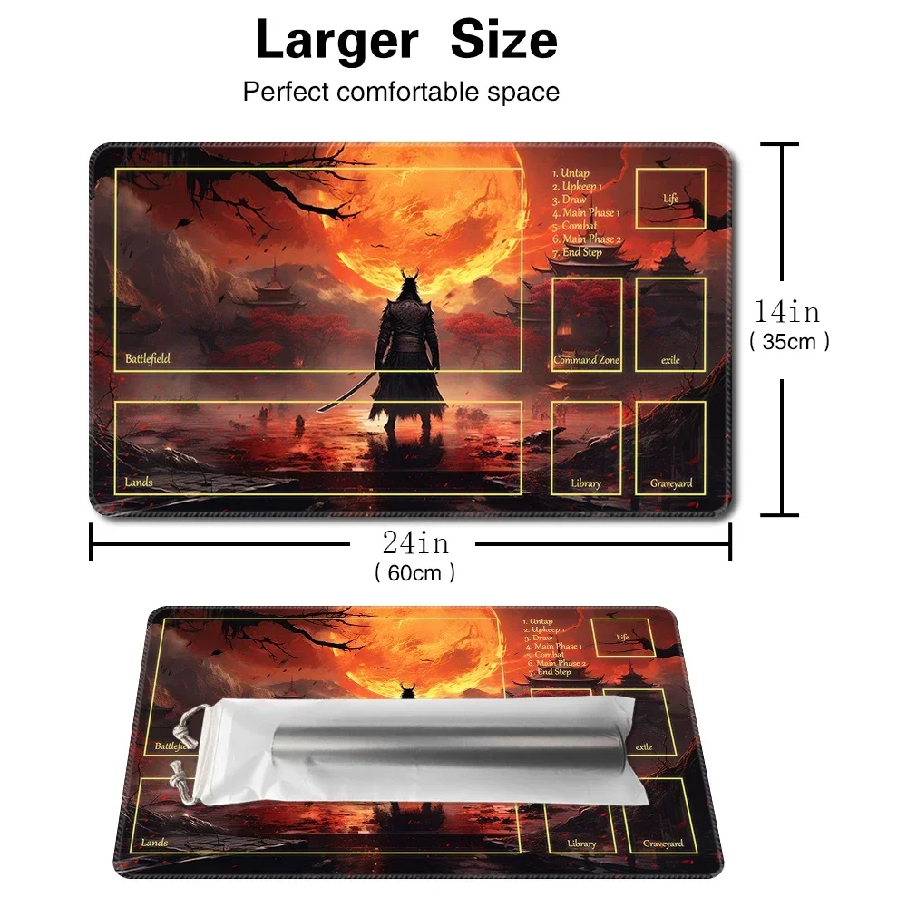 The Lost Soul- Board Game MTG Playmat Game Mat Size 60X35 CM Compatible for TCG