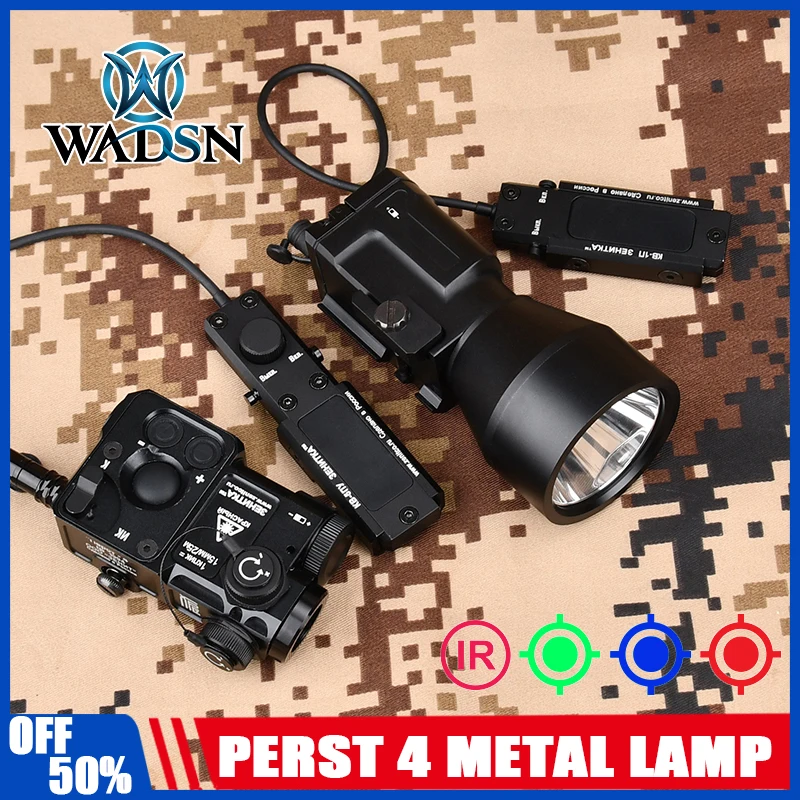 

WADSN Full Metal Perst 4 Zenitco Red Dot Green Infrared Aim KLESCH-2P 2U K1 K1S Support Zero Target/ Brightness Adjustable