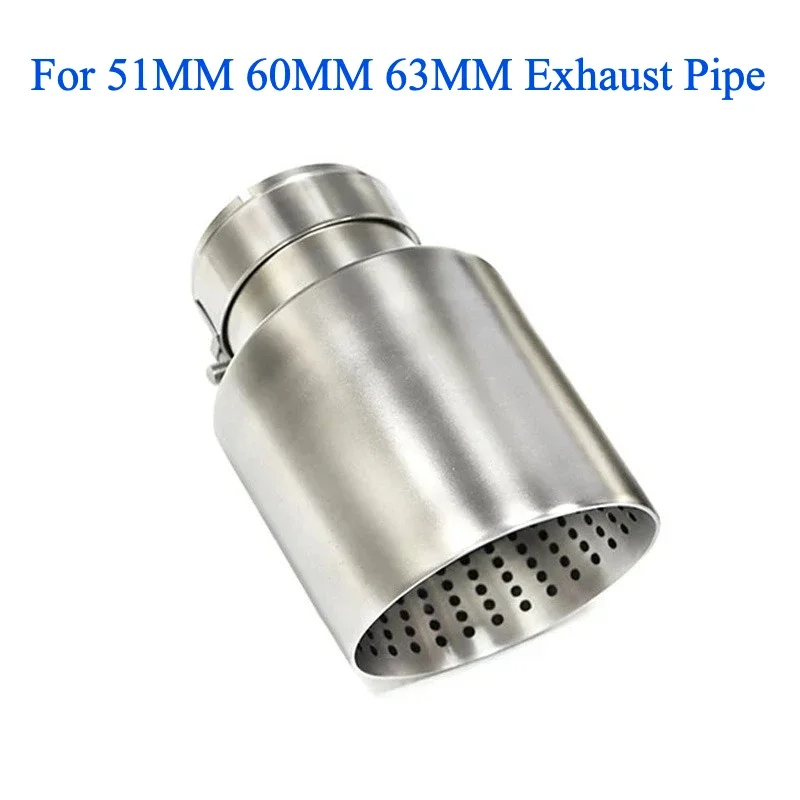 

Автомобильный наконечник выхлопной системы из нержавеющей стали 304, универсальный наконечник глушителя для VW GTI MK7 Golf 7, сопло 60 мм, 63 мм, хвостовое горло