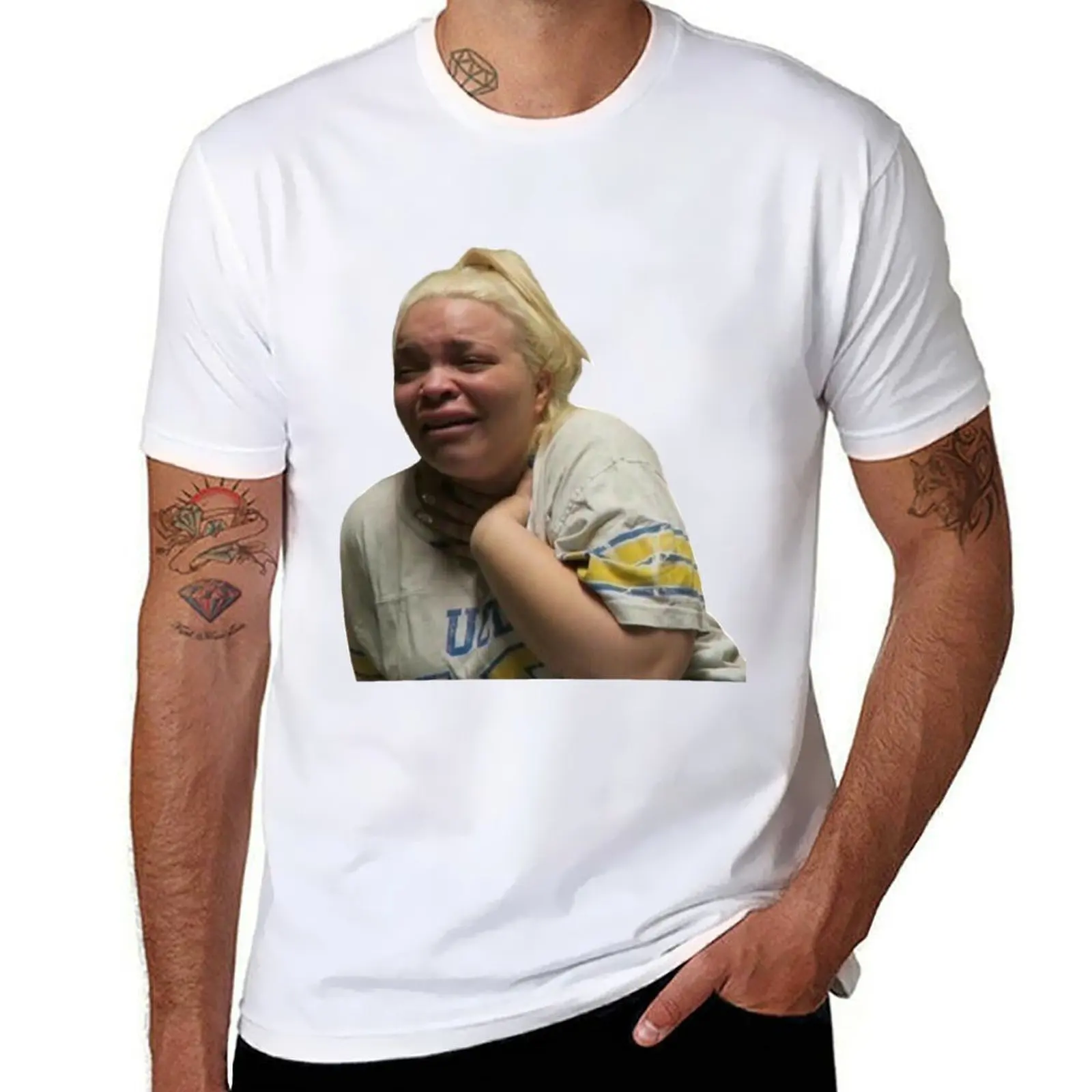 

Trish T-Shirt man graphic t shirt t shirts for man cotton soft T-Shirt