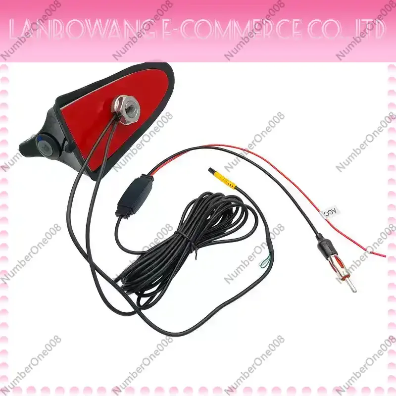 Car Shark Fin Antenna with Signal Receiving Antenna Shark Fin Radio AHD Streaming Media     Antenna