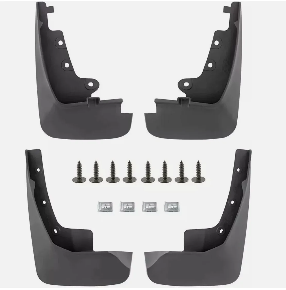 4Pcs / Set Splash Guards Mud Flaps Fender For 2019-2024 Ford Edge ST L-line / ST