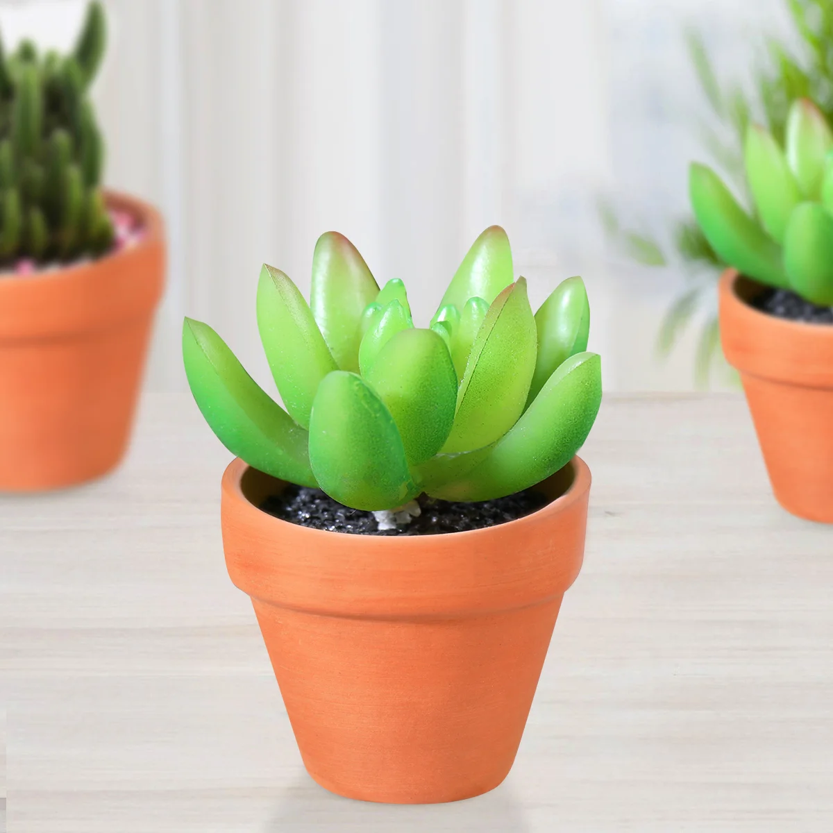 BESTONZON 20Pcs Small Mini Terracotta Pot Clay Ceramic Pottery Planter Cactus Flower Pots Succulent Nursery Pots Great for Plant