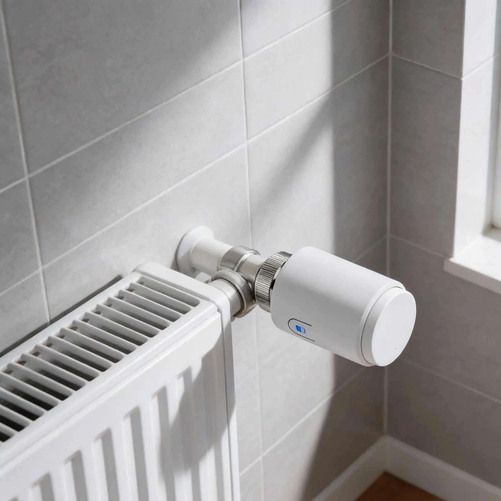 Radiator Thermostat Valve for Tuya For Zigbee System with Voice Activation and Remote Control through TuyaSmart App