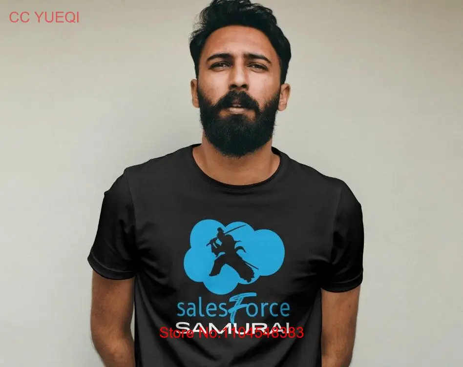 Salesforce Samurai SaaST_shirt Developer T shirt Admin gift Consultant tee long or short sleeves