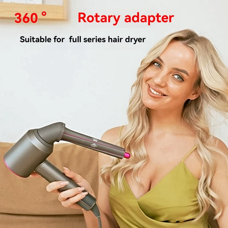 For Dyson Airwrap HD01 HD03 HD08 HD15 HD16 Styler Attachment With Adapter For Convert Curling Iron Into A Hair Dryer 30MM