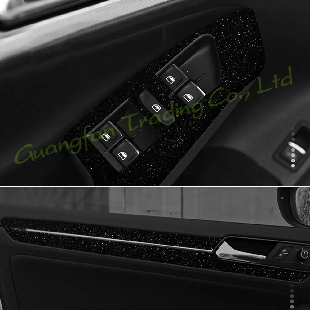 For Volkswagen JETTA 2015-2018 Car-style Interior Center Panel Dark Flash Stars Point Diamond Shine Color Change Sticker Decals view 3