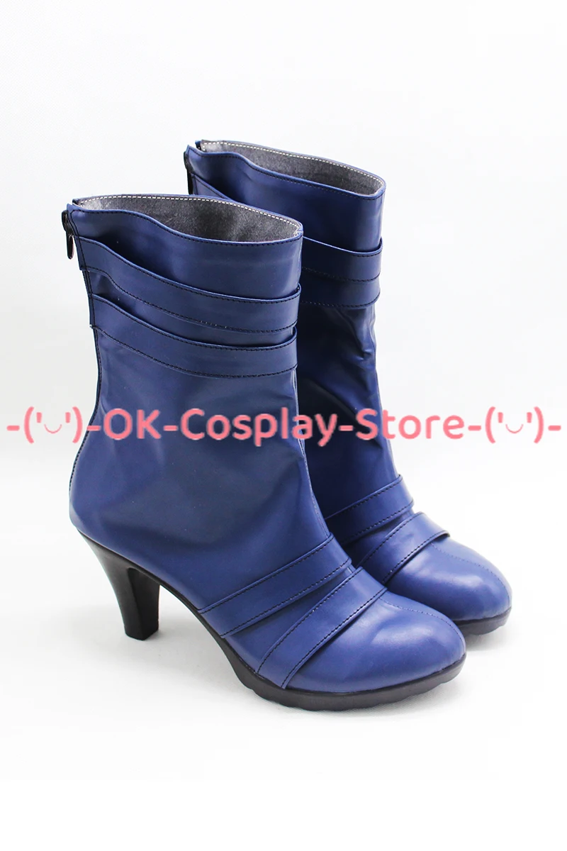 Tenoh Haruka Cosplay Schoenen Uranus Cosplay Prop Pu Lederen Schoenen Halloween Carnaval Laars Op Maat Gemaakt