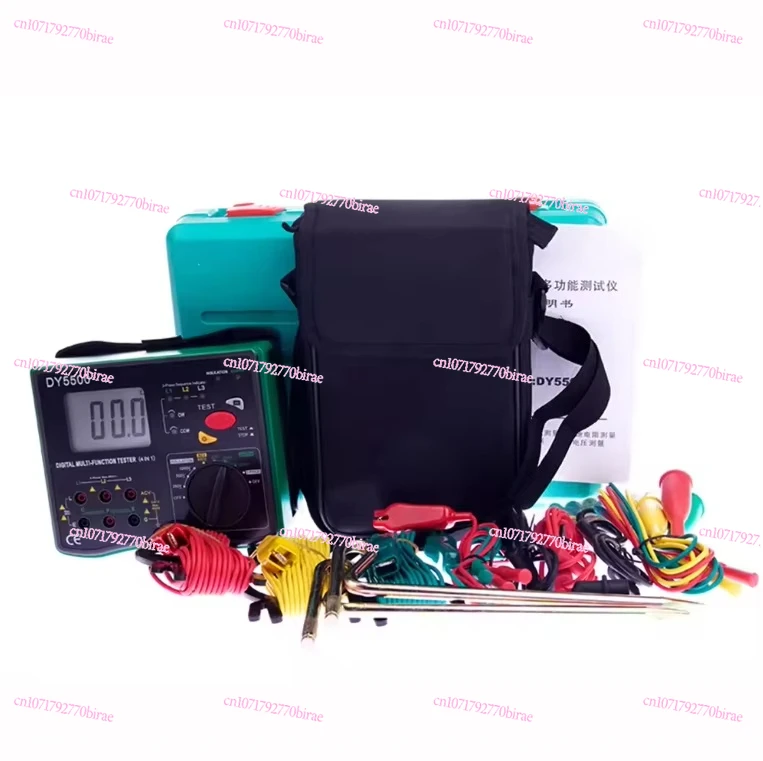 DY5500 Probador de resistencia de aislamiento digital multifuncional 4 en 1