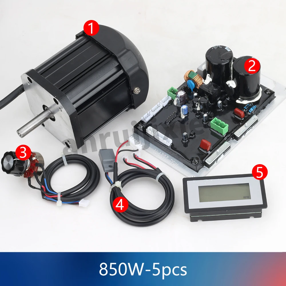 Imagem -05 - sem Escova dc Motor Kit Placa de Controle Principal Torno Power Drive Board 850w Wm210v