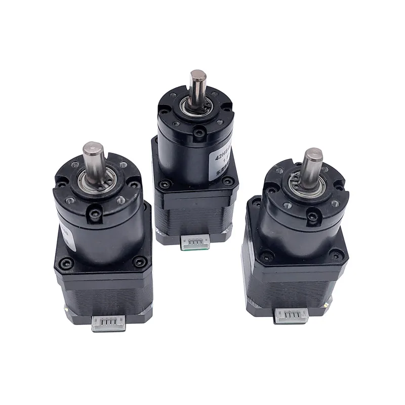 3.71:1 -139:1 Ratio NEMA17 42BYG Stepper Motor 40mm Body Length with Planetary Gear Stepping Motor with Gearbox