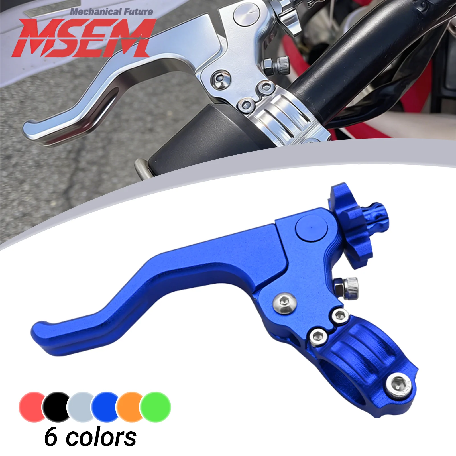Alavanca de Embreagem Curta CNC para Motocicletas Yamaha YZ WR 80 85 125 250 250F 426F 450F 125X Ninja 125 250 300 400 Z900 Z800 Z750