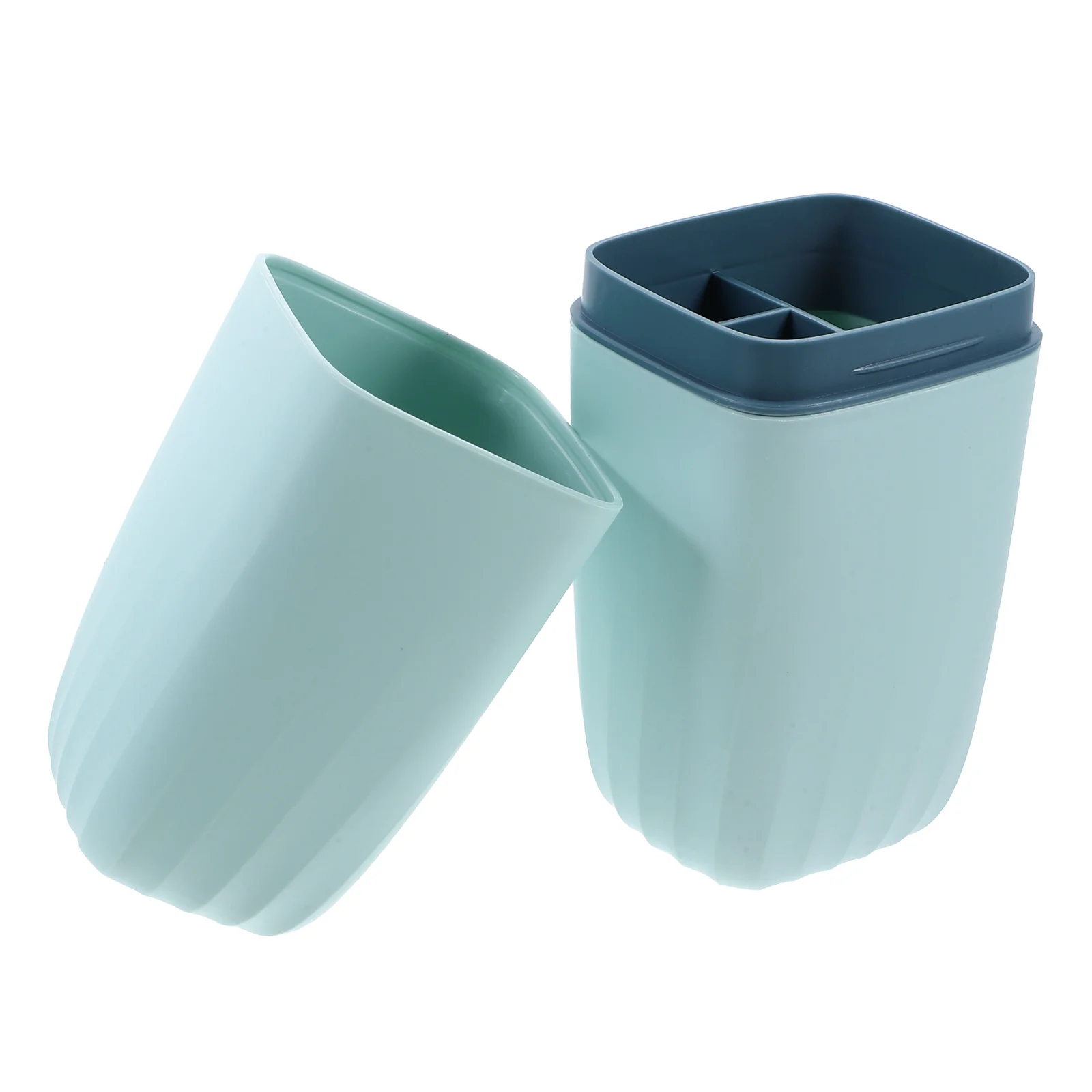 

Mouthwash Cup Toothbrush Box Set Dustproof Storage Holder Portable Container Carrying Case Travel Sanitary Plastic Cases