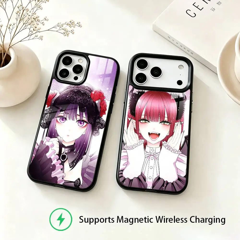 Anime M-Marin Kitagawa Phone Case For iPhone18,17,16,15,14,13,12,11 Plus,Pro Supports Magnetic Wireless Charging