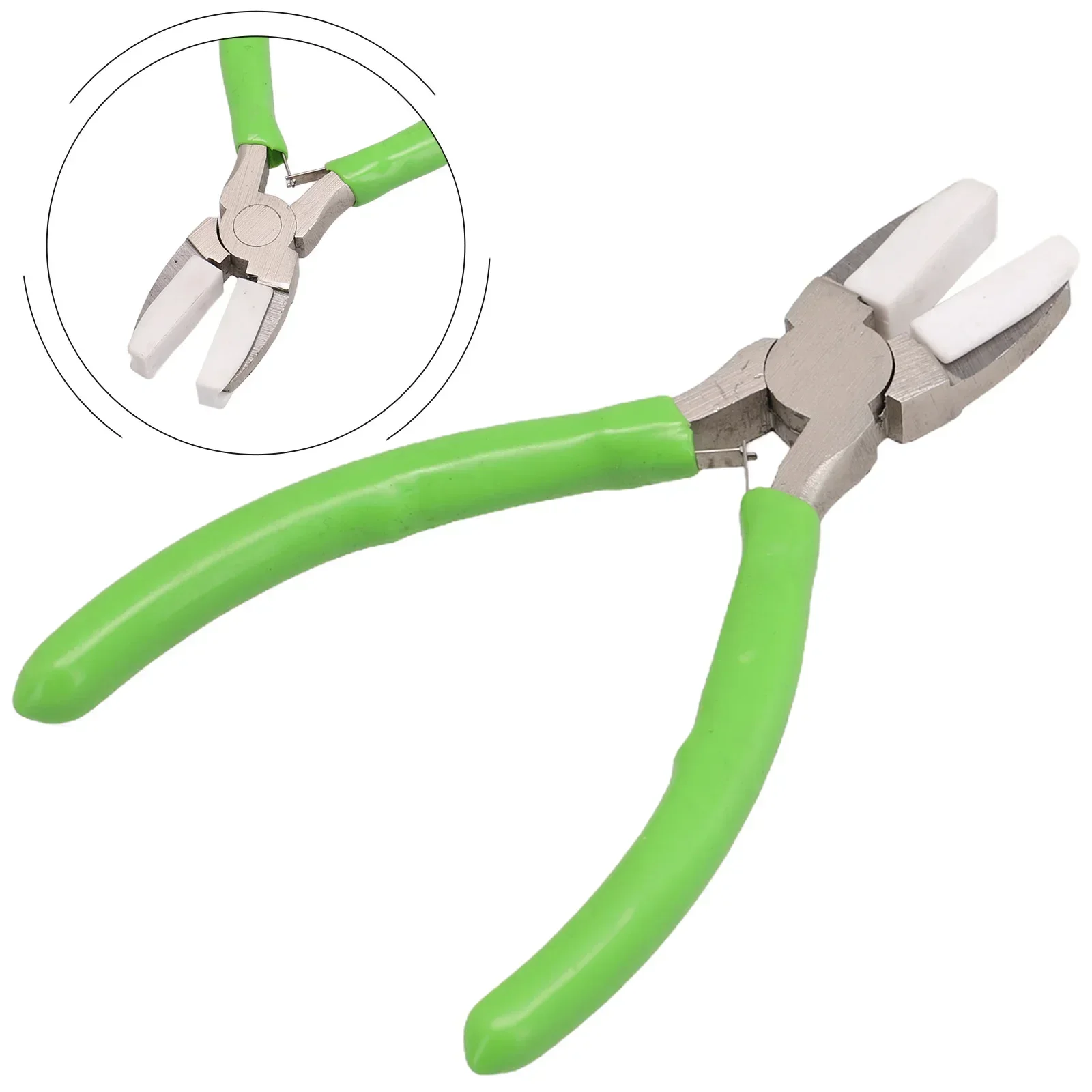 

6 Inch Nylon Pliers Flat Plastic Nose Pliers Jewelry Making And Repair Pliers Beading Pliers Polishing Handmade Jewelry Making