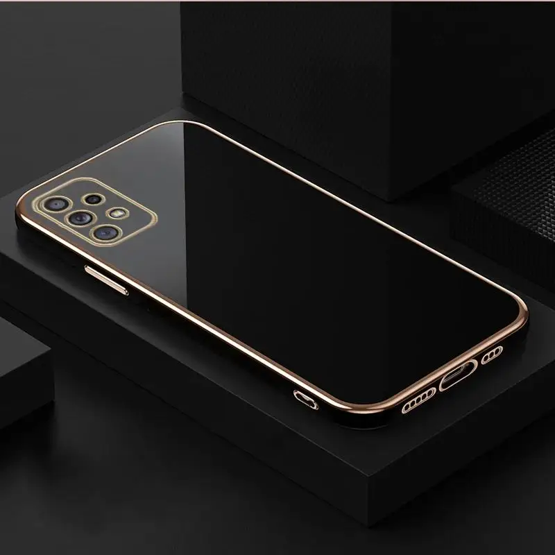 Funda Galvanisierte Überzug Fall Für Samsung Galaxy A56 A36 A26 A16 A55 A35 A25 A15 A53 A73 A33 A34 A52 4G A52S A05 A06 5G Abdeckung – Detail 12