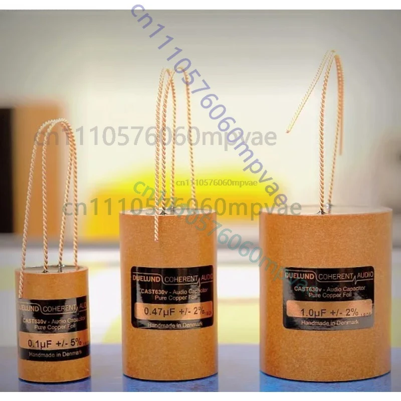 1pcs Denmark Duelund COHERENT AUDIO CAST series 100V-630V Audio capacitor Pure Copper Foil Capacitor