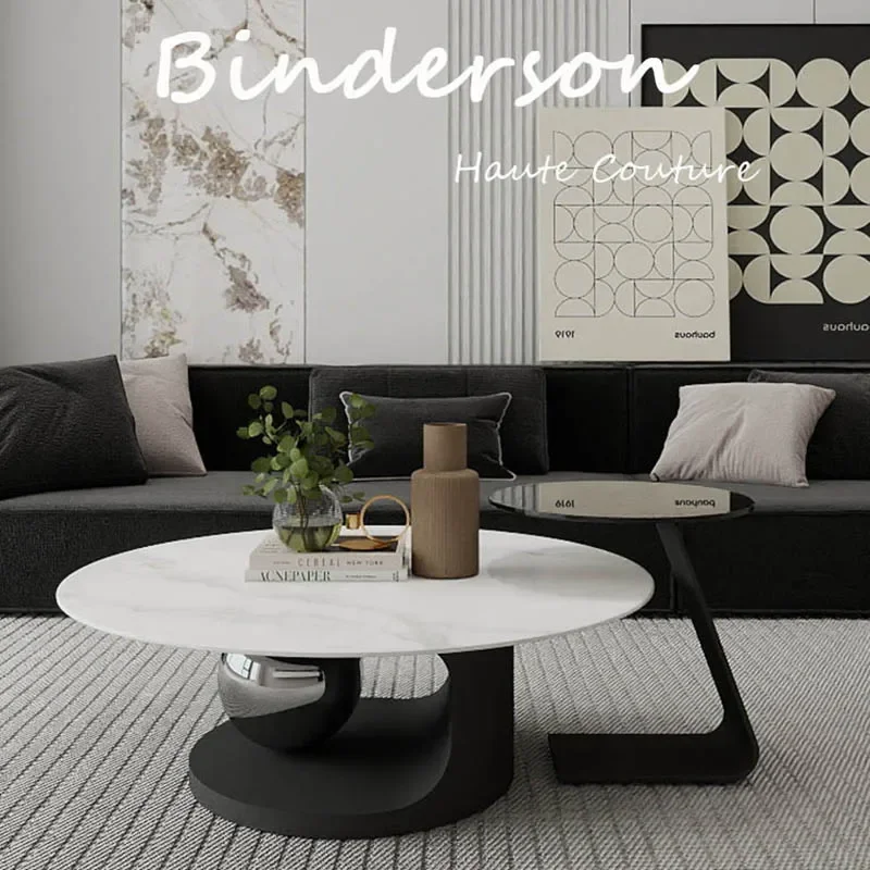 Simple Accessories Side Table Tray Living Room Minimalist Sets Coffee Tables Modern Round Nordic Mesa Auxiliar Unique Furniture