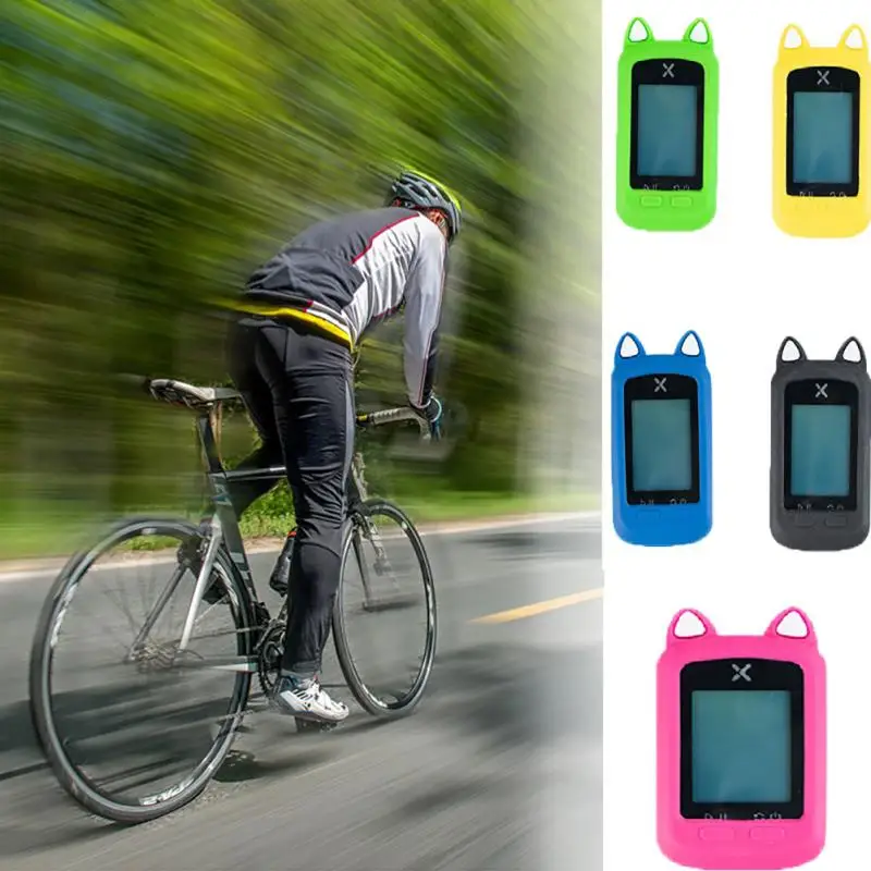 Water Repellent Silicone Protective Cover For LiFor GhtweiFor Ght Bicycle For G+For GPS Computer Dust Proof Case