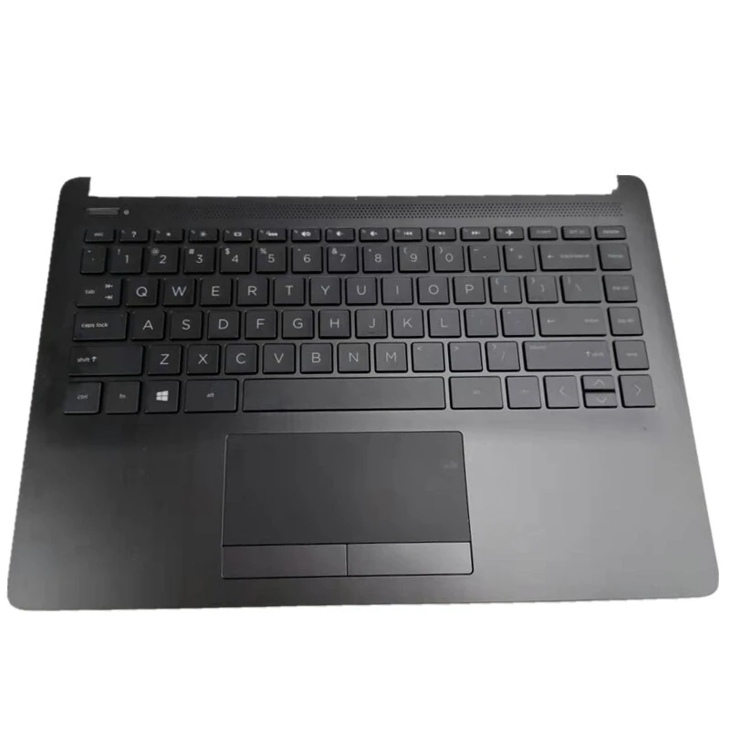 S  Palmrest w/Keyboard No Backlit for HP Pavilion 14-CF 14-DK 14-CR 14-DF Grey