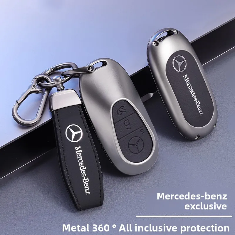 

Key Fob Cover for Mercedes Benz EQS450 2024, Key Fob Case for Benz EQE350 S580 C300 C-ClassSmart key accessories
