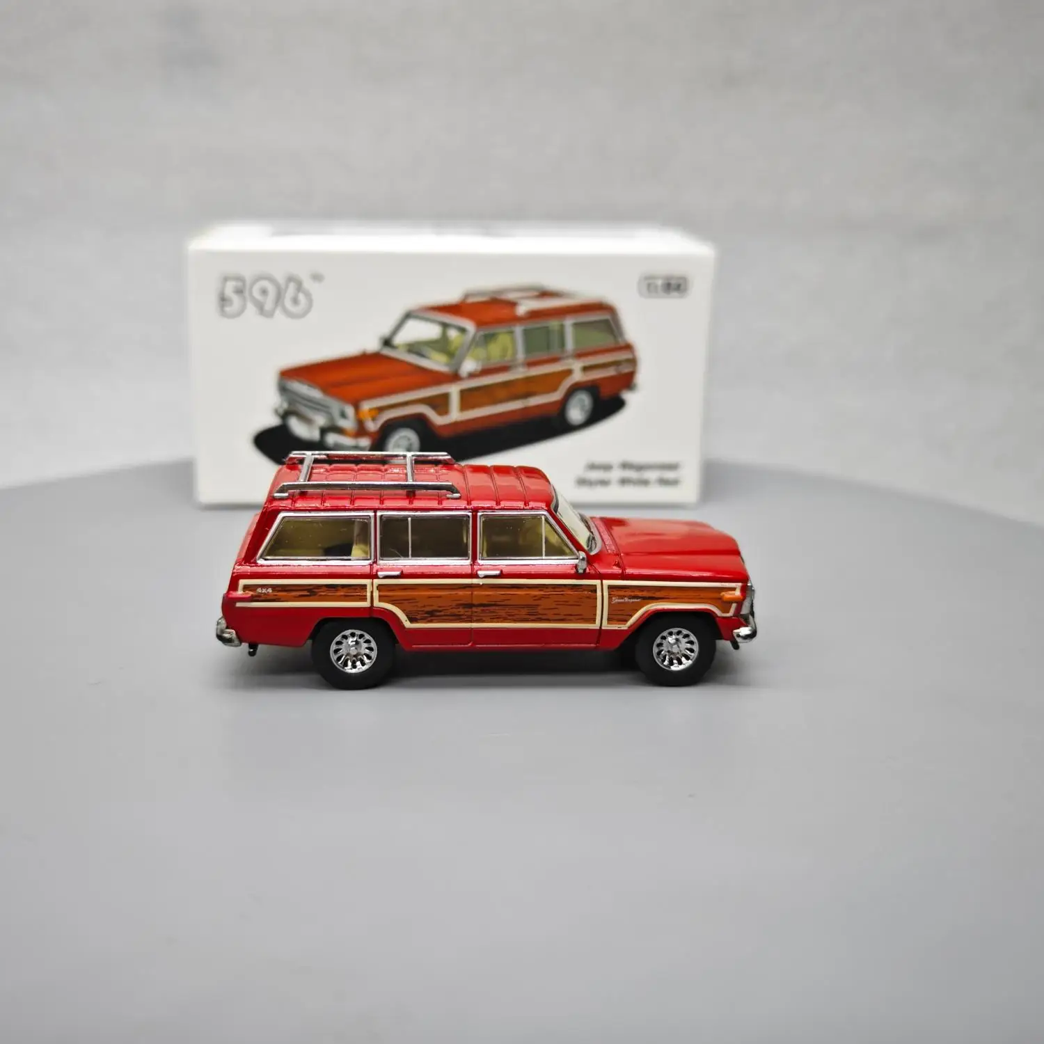 

1:64 Wagoneer, высокая имитация литья под давлением автомобиля, модель из металлического сплава, украшение автомобиля, коллекция подарков