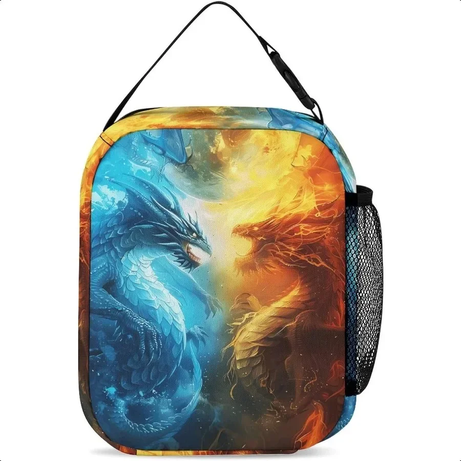 

Dragon Lunch Box for All Seasons10 Inch Reusable Insulated Lunch Bag