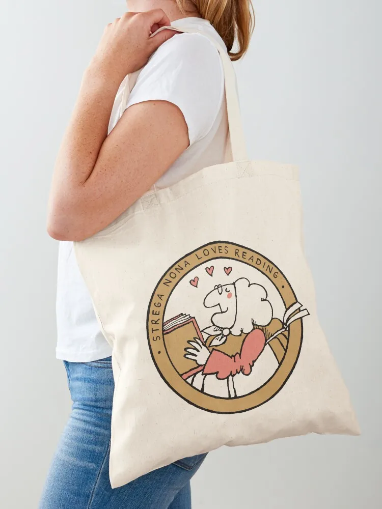 

Strega Nona Love Tote Bag hand bag ladies reusable grocery bags reusable shopping bag custom tote