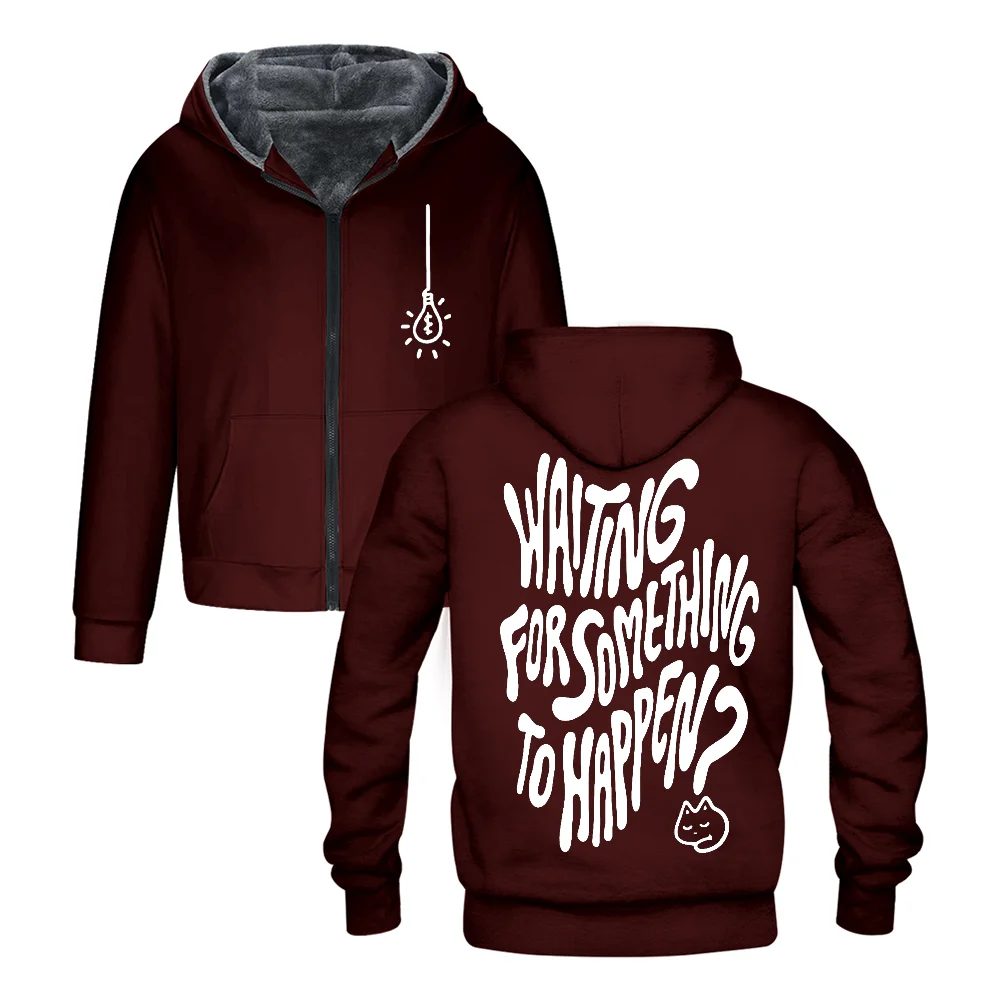 

Толстовка с капюшоном и логотипом Omori Newo, пуловер с длинными рукавами, модная зимняя одежда на молнии, повседневная толстовка на молнии