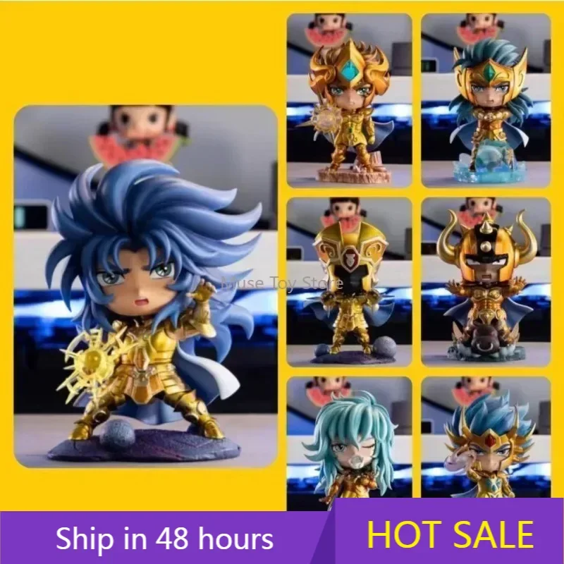 

FOC GK Mini Saint Seiya Myth Cloth BOX Рыцари Зодиака 12 Созвездие Коробка Подарочная Фигурка Модель Игрушка Смола Статуя Q