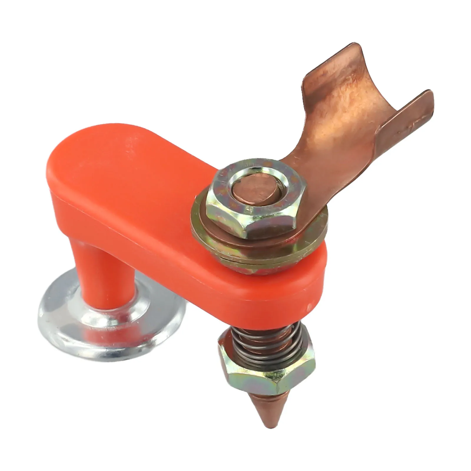 Single Double Head Magnetic Ground Clamp for Metalworking Welding Designed to Reduce Fatigue with Hands Operation