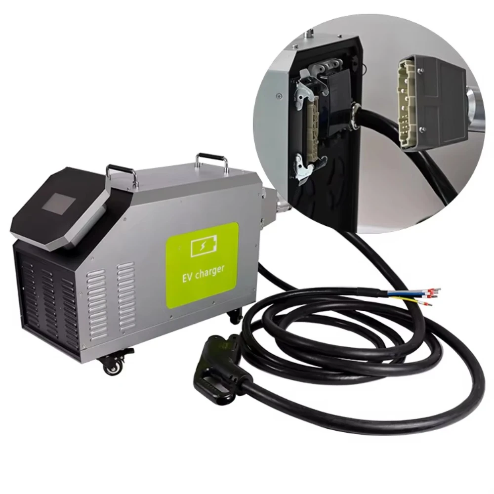 Factory Direct Sale ChadeMo DC 30KW EV Charger Electrical Vehicle OCPP Charger Solar Portable Ev Charging Station